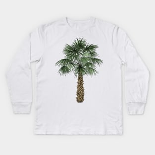 Palmetto Tree Kids Long Sleeve T-Shirt